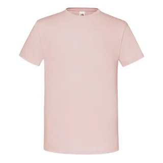 Fruit of the Loom - "Iconic" T-Shirt für Herren/Damen Unisex (Blassrosa)