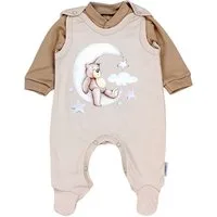 TupTam Strampler TupTam Baby Mädchen Jungen Strampler mit Langarmshirt Aufdruck Spruch