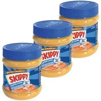 Skippy Nussaufstrich Erdnussbutter "Super-Chunk" Peanut Butter Crunchy, ohne Palmöl