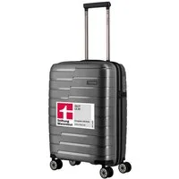 travelite Trolley AIR BASE Reisekoffer Hartschale, 4 Rollen, kratzresistenter Oberfläche und cleverer Innenaufteilung