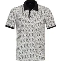 CASAMODA Poloshirt CASAMODA Polo-Shirt gemustert