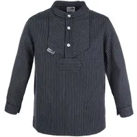 modAS Langarmhemd 8209 Kinder Fischerhemd Finkenwerder Basic Line - Seemann-Hemd gestreift