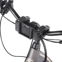 FISCHER Fahrrad Fahrradtasche Lenker-Korb E-bike engm. sw 50376:FISCHER