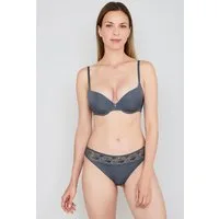 JOOP! Tanga Beautiful mit Spitzen-Details im Cornflower-Design