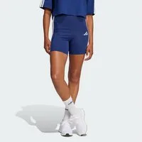 adidas Sportswear Shorts ESSENTIALS 3-STREIFEN HIGH WAISTED KURZE LEGGINGS (1-tlg)