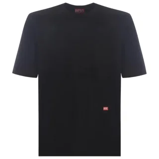 Diesel - T-Shirt für Herren/Damen Unisex, Logo (Schwarz)