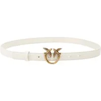 PINKO Ledergürtel H2 Belt aus echtem Rindsleder