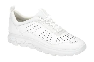 Geox D35NUA SPHERICA Damen Halbschuhe Sneaker wei? (white) GeoX ATMET