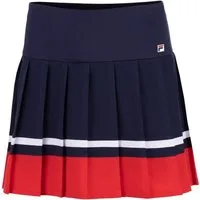 Fila Tennisrock Sabine (Faltenrock) navyblau/rot Damen
