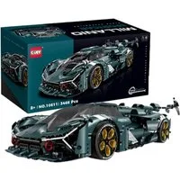 GULY Guly 10611 Millanio Sports Car 3.159 Teile RC-Version Konstruktions-Spielset, (3159 St)