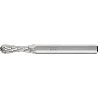 PFERD TOOLS HSS Frässtift Sonderform Z 3 universal mittel fein Spanbrecher - 22105536