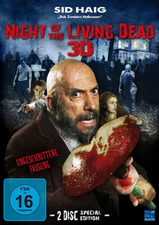Night of the living Dead 3D (2007) Special Edition (inkl. 2x 3D Brillen + 3D Covercard) - (2 Disc Set)