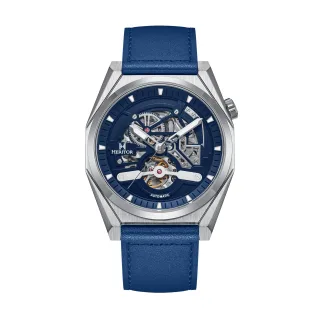 Heritor Automatik Amadeus Halb-Skelett Lederarmbanduhr