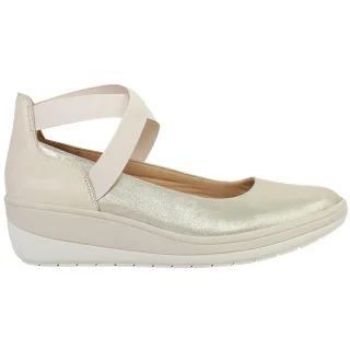 Vionic Ellery Damen Beigefarbene Wedges