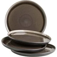 MÄSER Dessertteller NIARA, Teller Set, Steinzeug, (4 St)