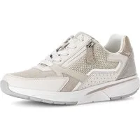 rollingsoft Keilsneaker, Freizeitschuh, Halbschuh, Schnürschuh im sportivem Materialmix