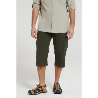 Mountain Warehouse - "Explore" 3/4 Shorts für Herren (Khakigrün)
