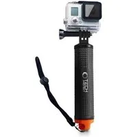 TECH PROTECT Action Cam-Halterung GA100, (2-teilig, Schwimmender Handgriff mit rutschfester Oberfläche und Staufach)