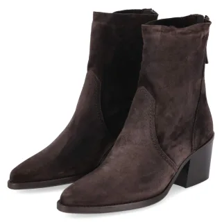 Paul Green Ankle Boots  Braun - Gr. 36 -  Echt Leder