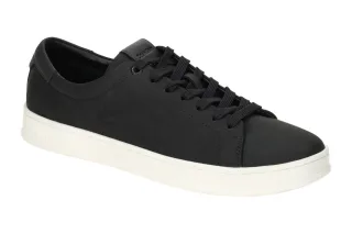 Calvin Klein HM01758 BEH Low Top Lace Up Nu Herrenschuhe Schwarz ck black Ech...