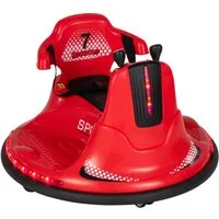COSTWAY Elektro-Kinderauto 6V Kinder Autoscooter, mit Musik