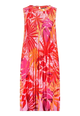 Betty Barclay - Plisseekleid Red/Pink - Gr. - 42