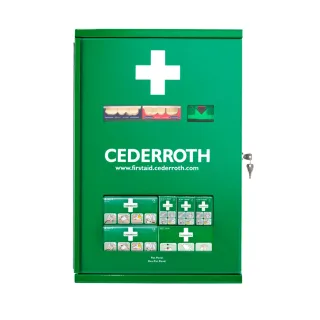 Cederroth - Erste-Hilfe-Schrank, Doppeltür