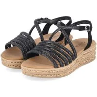Gabor Gabor 84.555.87 Damen Leder und Synthetik black Sandalette
