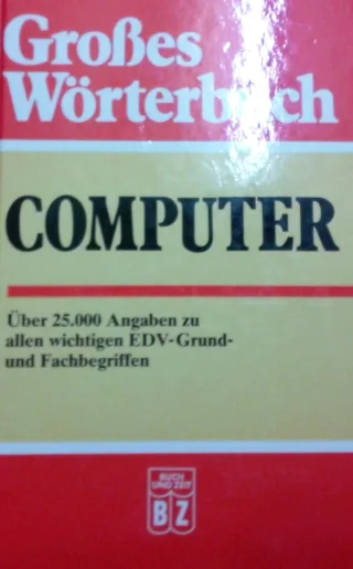 Computer Großes Wörterbuch