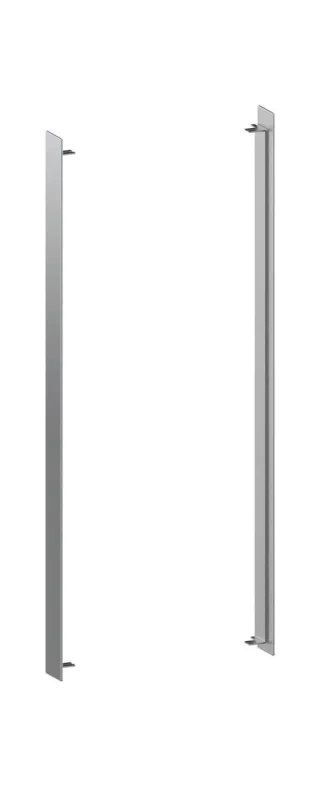 Keuco Seitenelemente r. und links, 14394, f. Halbeinbau, 50x735x3mm, verspiegelt, 14394000001 14394000001