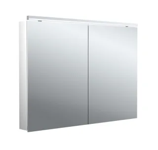 emco Lichtspiegelschrank flat II Classicleuchte, Aufputz, mit Waschtischbeleuchtung, 2 Tür, 1000 mm 979706504