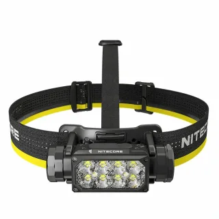 NITECORE HC65 UHE 2000 Lumens Strong Light LED Headlamp USB-C Rechargeable Headlight Three-light Source White Red Light