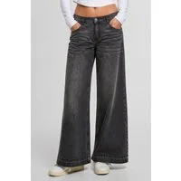 urbandreamz Weite Jeans Damen Wide Leg Jeans Hose mit hoher Taille Retro Pant High Waist
