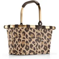 REISENTHEL® Einkaufskorb carrybag XS frame leo macchiato