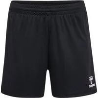 hummel Sporthose hmlESSENTIAL Shorts (angenehmes Tragegefühl) kurz schwarz Damen