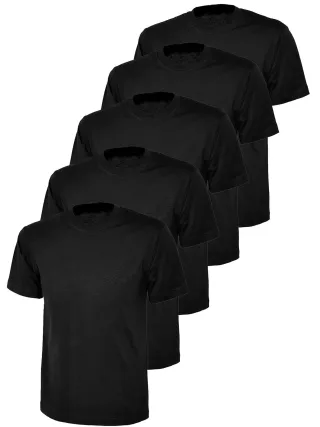 Kruze | Womens Crew Neck T-Shirts (5er Pack)