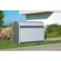 Biohort Gartenbox STOREMAX Gr. 190, verschiedene Farben, 190x96,5x136 cm, Ideal als Mülltonnenboxoder Fahrradgarage