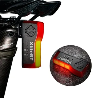 ENFITNIX XliteBT Smart Brake-sensing Bicycle Taillight with Thief Alarm Type-C Charge Bike Rear Light LED Night Warning