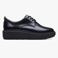 Clarks Clarks OriannaW Derby 26174819 4, Schnürschuhe, Schwarz, Damen Schnürschuh