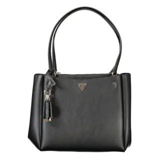 Schwarze Polyethylen-Handtasche