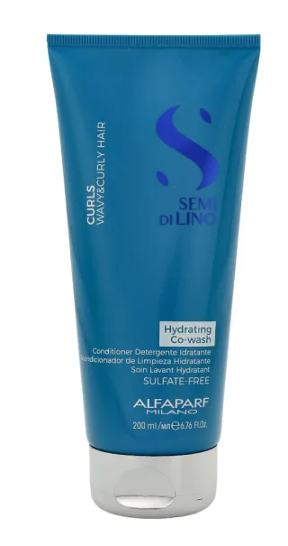 Alfaparf Semi Di Lino Curls Hydrating Co-Wash Cream.