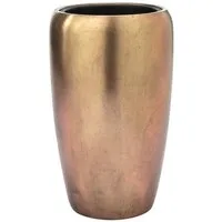 Flingora Bodenvase Cleo, mit Einsatz - Fiberglas - Indoor - Bronze - Höhe 51 cm