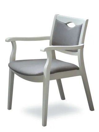 Home affaire Armlehnstuhl "London, Stuhl, Komfortsessel, 3 Gestellfarben, Made in Italy" () 1 Stk.Extra-komfortabel, ergonomisch, fleckenabweisendes Gewebe, Massivholz