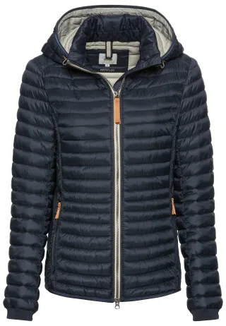 camel active - Winddichte Steppjacke mit 2-Wege Reißverschluss navy - Gr. - 48
