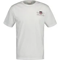 Gant T-Shirt Herren T-Shirt 1er Pack Baumwolle (Packung, 1er Pack)
