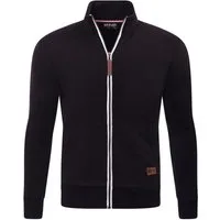 Reslad Sweatjacke Reslad Sweatjacke Herren ohne Kapuze RS-1015 (1-tlg) leichter Pullover mit Stehkragen Sweater Hoodie Pulli Sweatshirt