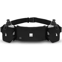 Sport-Knight® Laufgürtel Laufgürtel mit 2 Flaschen – Wasserdichte Hüfttasche, Reflektierend