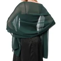 Zaewry Modeschal Stola Damen Halstuch Chiffon Sommer Schal Damen Festliche Stola, für Abendkleid oder Brautkleid Hochzeit Scarf