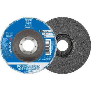 PFERD TOOLS POLINOX verpresste Vlies-Disc PNER - 44690732