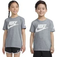 Nike Sportswear T-Shirt für Kinder, aus Baumwolle und Polyester, pflegeleicht